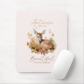 Lass Dinge gehen Herbst Mousepad (Mit Mouse)