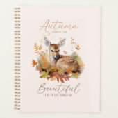 Lass Dinge gehen Herbst Planer (Vorderseite)