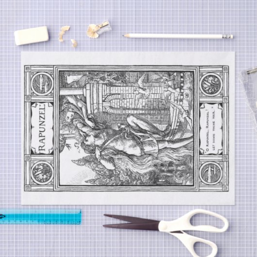 Lass dir die Haare! Seidenpapier (Handwerk)