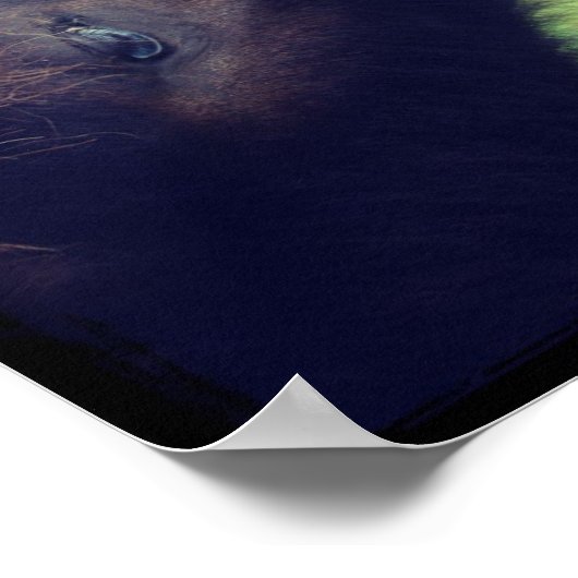 Lass dir ein Geheimnis. Poster (Ecke)