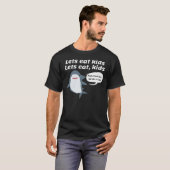 Lass Eat Kids Punctuation Rette Leben Klassisch T-Shirt (Vorne ganz)