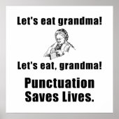 Lass Eat Oma Poster (Vorne)