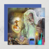 Lass, ein Baby Dragon Fantasy Wizard Art zu machen (Vorne/Hinten)