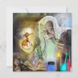 Lass, ein Baby Dragon Fantasy Wizard Art zu machen