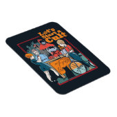 Lass ein Kult-Spooky-Retro-Halloween-Kind zu start Magnet (Rechte Seite)