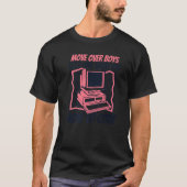 Lass eines Girl Show you how Code Coder Software D T-Shirt (Vorderseite)