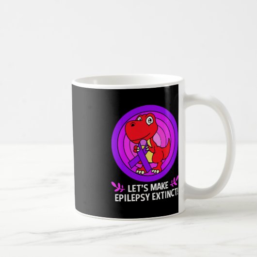 Lass Epilepsie Aussterben Epilepsie Bewusstsein Ki Kaffeetasse (Rechts)