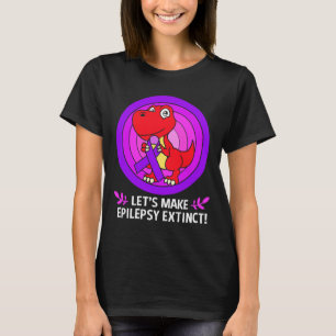 Lass Epilepsie Aussterben Epilepsie Bewusstsein Ki T-Shirt