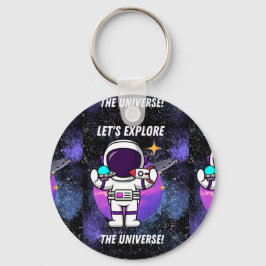 lass erforscht das Universum Schlüsselanhänger