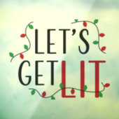 Lass erhält Lit Fensteraufkleber (Blatt 3)