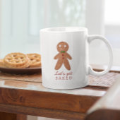 Lass erhalten gebackenes Lebkuchengebäck Weihnacht Jumbo-Tasse