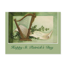 Lass Erin Zur Erinnerung St. Patrick's Day Postcar