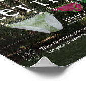 Lass es alles aushängen Poster (Ecke)