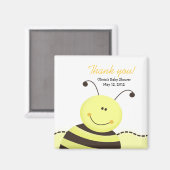 Lass es Bee Bumble Bee Baby Shower Fevor Magnet (Vorderseite/Rückseite)