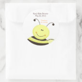 Lass es Bee Bumble Bee Baby Shower Fevor Sticker (Tasche)