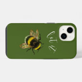 Lass es Bee, Hummel iPhone Hülle (Rückseite (Horizontal))