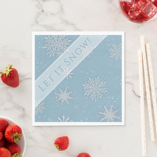 Lass es blau klingen serviette (Beispiel)