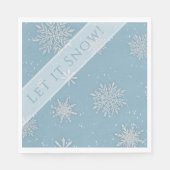 Lass es blau klingen serviette (Vorderseite)