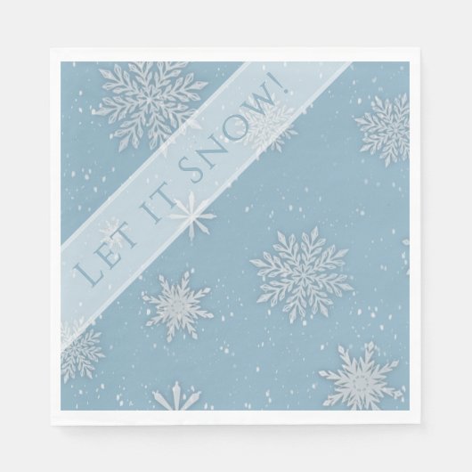 Lass es blau klingen serviette (Vorderseite)