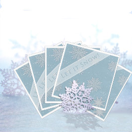 Lass es blau klingen serviette