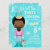 Lass es Cracking Birthday Einladungskarte (Vorne/Hinten)