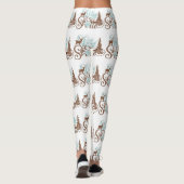 Lass es die Leggings der Frauen schnee. (Rückseite)