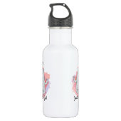 Lass es einfach zum Yogabar Edelstahlflasche (Rückseite)