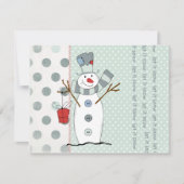 Lass es Einladungen ausmachen. (Vorderseite)