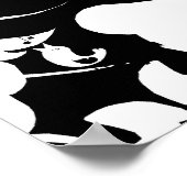 Lass es einrahmen! - Trendy Floral Art Poster (Ecke)