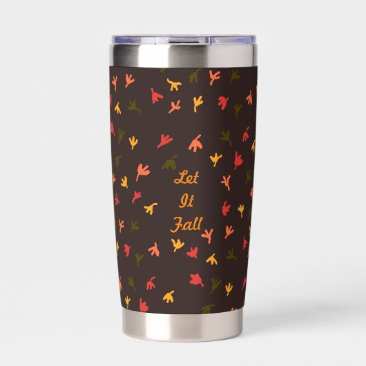 Lass es Fall Thermal Tumbler Thermobecher (Vorderseite)