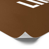 Lass es fallen, als wäre es heiß poster (Ecke)