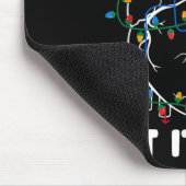 Lass es fließt Anatomie Herzkrankheit Weihnachtsma Mousepad (Ecke)