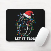 Lass es fließt Anatomie Herzkrankheit Weihnachtsma Mousepad (Mit Mouse)