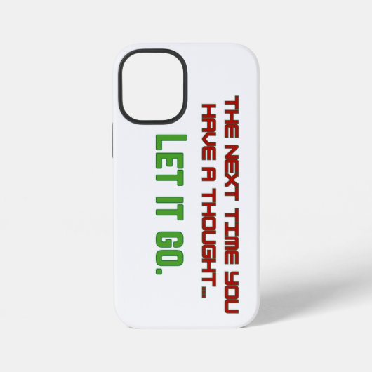 Lass es geht iPhone hülle (Rückseite)