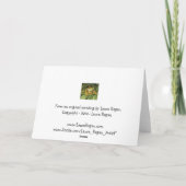 Lass, es gibt Weltfrieden... Karte (Rückseite)