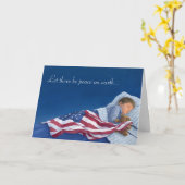 Lass, es gibt Weltfrieden... Karte (Gelbe Blume)