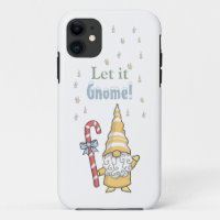 Lass es Gnome Snow Niedlich Modern Winter Case-Mat