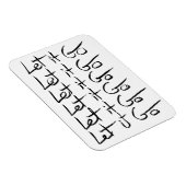 Lass es GO! Motivierend Kalligraphie Magnet (Rechte Seite)