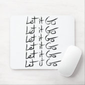 Lass es GO! Motivierend Kalligraphie Mousepad (Mit Mouse)