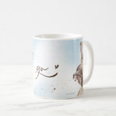 Lass es Go Tasse | Blaues Mädchen (VorderseiteRechts)