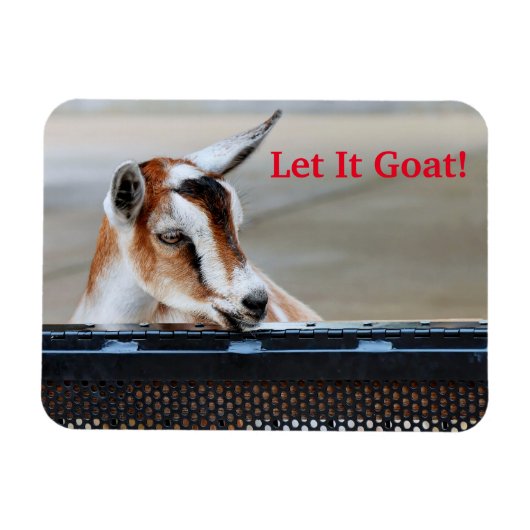 Lass es Goat Magnet (Horizontal)