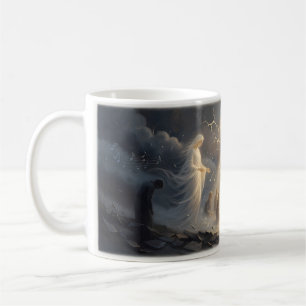 Lass es himmlischer Morgen Heilende Kunst-Tasse se Kaffeetasse