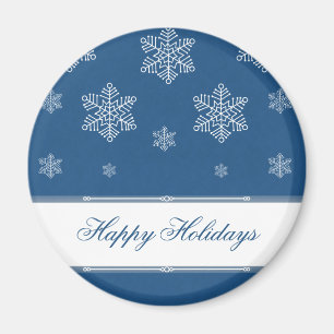 Lass es Holiday Magnet, Royal Blue Magnet