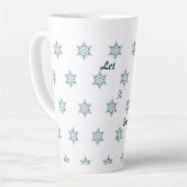 Lass es in verspäteter Tasse schneien (Linke Ecke)