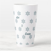 Lass es in verspäteter Tasse schneien (Vorderseite)