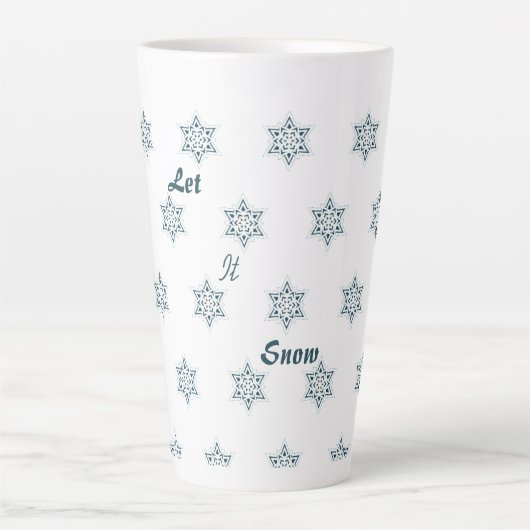 Lass es in verspäteter Tasse schneien (Vorderseite)