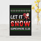 Lass es irgendwo anders schnee. karte (Gelbe Blume)