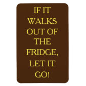 Lass es los! Flexibler Fotomagnet Magnet (Vertikal)