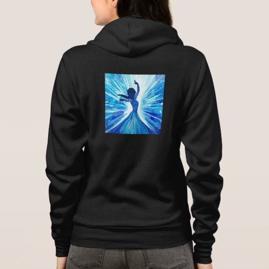 Lass es los hoodie (Rückseite)