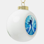 Lass es los keramik Kugel-Ornament (Links)